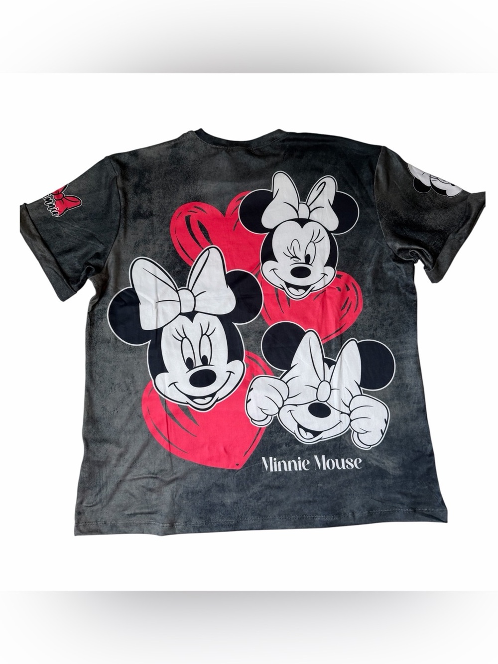 Minnie Mouse Graphic Tee in Black with Red Accent - Picture 4 of 6